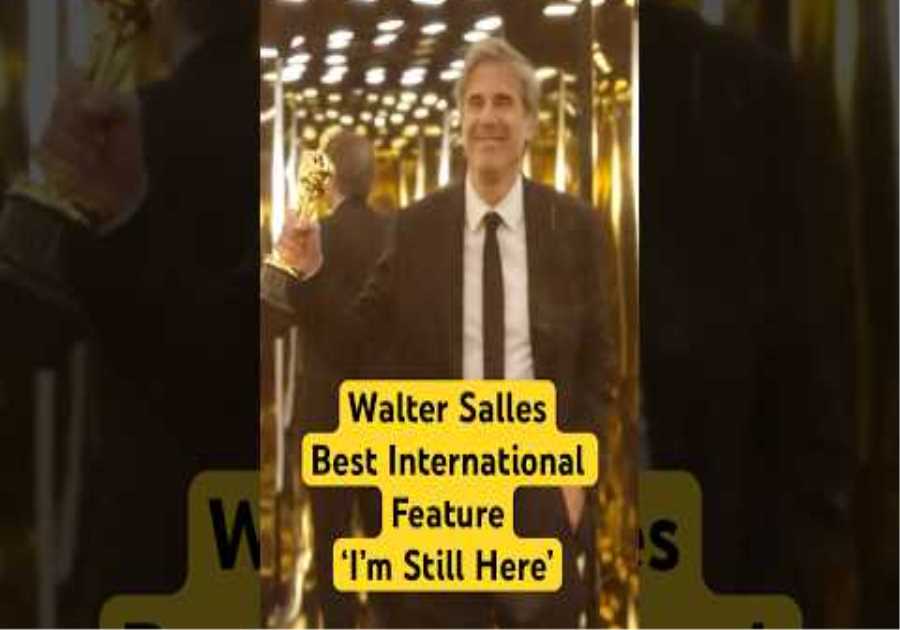 We’re here for ‘I’m Still Here’ (Brazil) who took home the Oscar for Best International Feature!