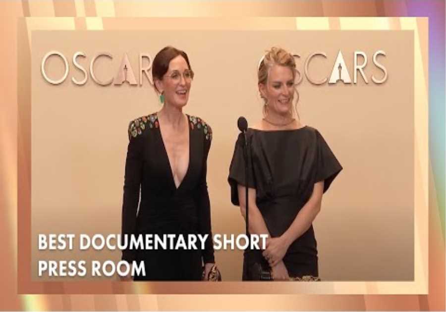 'The Only Girl in the Orchestra' Best Documentary Short Press Room Speech | 97th Oscars (2025)