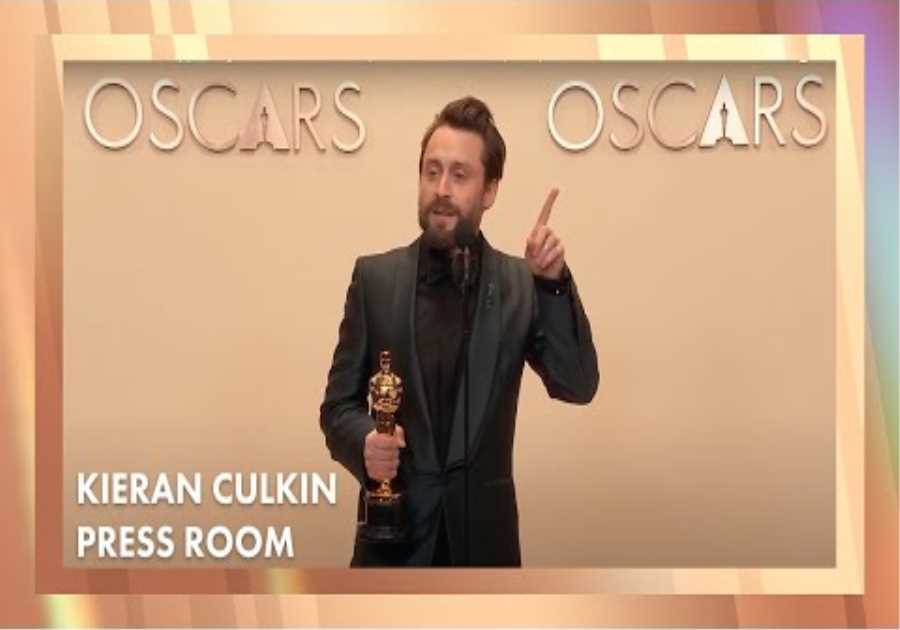 Kieran Culkin Best Actor Press Room Speech | 97th Oscars (2025)