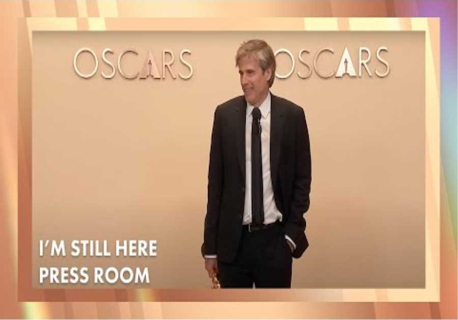 'I'm Still Here' Best International Feature Film Press Room Speech | 97th Oscars (2025)[Name]
