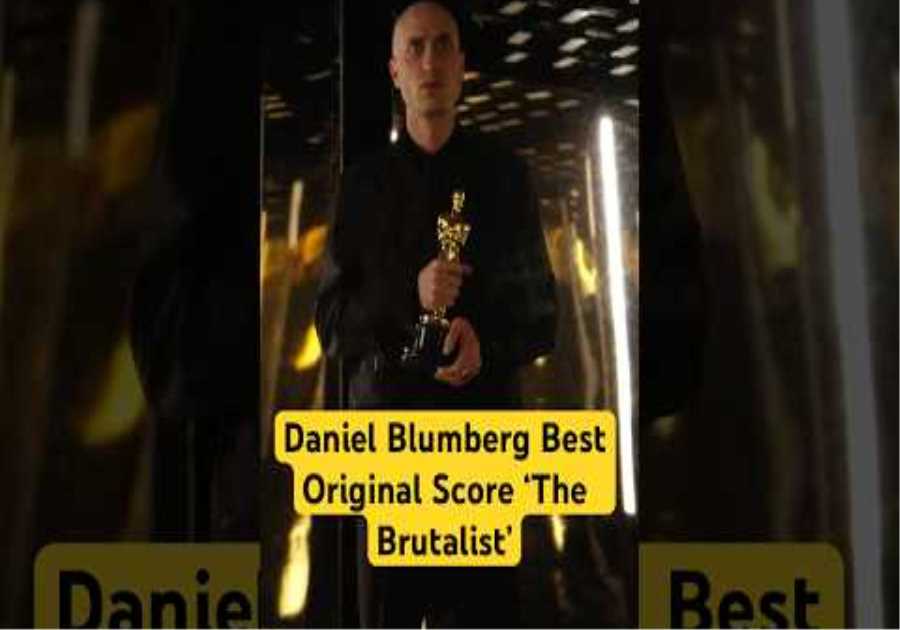 A moment of reflection with Daniel Blumberg After His Best Original Score Win For ‘The Brutalist’