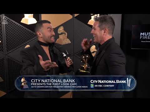 STEVEN GIZICKI Checks In At The CNB First Look Cam | 2025 GRAMMYs