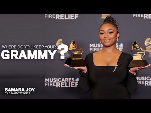 Why Samara Joy Keeps Her GRAMMYs At Her Parents' House | Where Do You Keep Your GRAMMY?