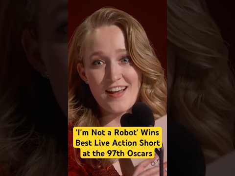 'I'm Not a Robot' Wins Best Live Action Short Film at the 97th #Oscars #speech #academyawards #short
