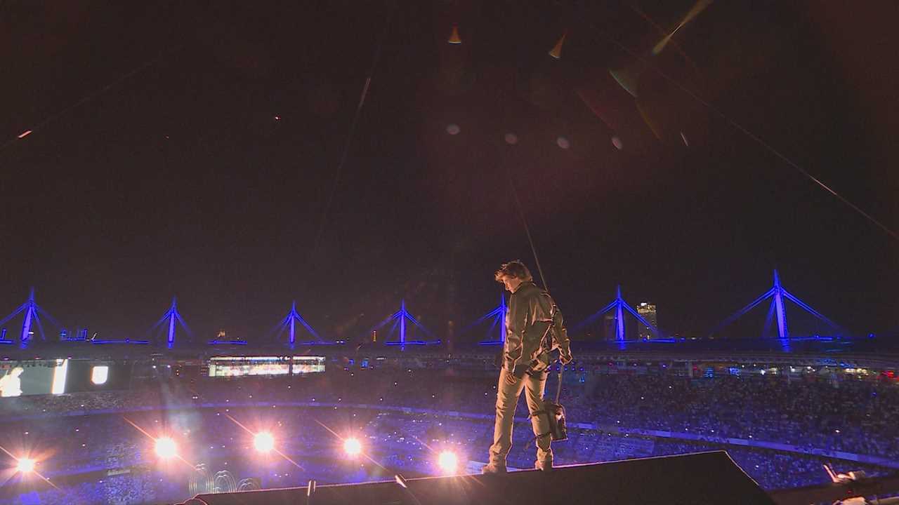 Tom Cruise was involved in the closing ceremony of the Paris Olympics.