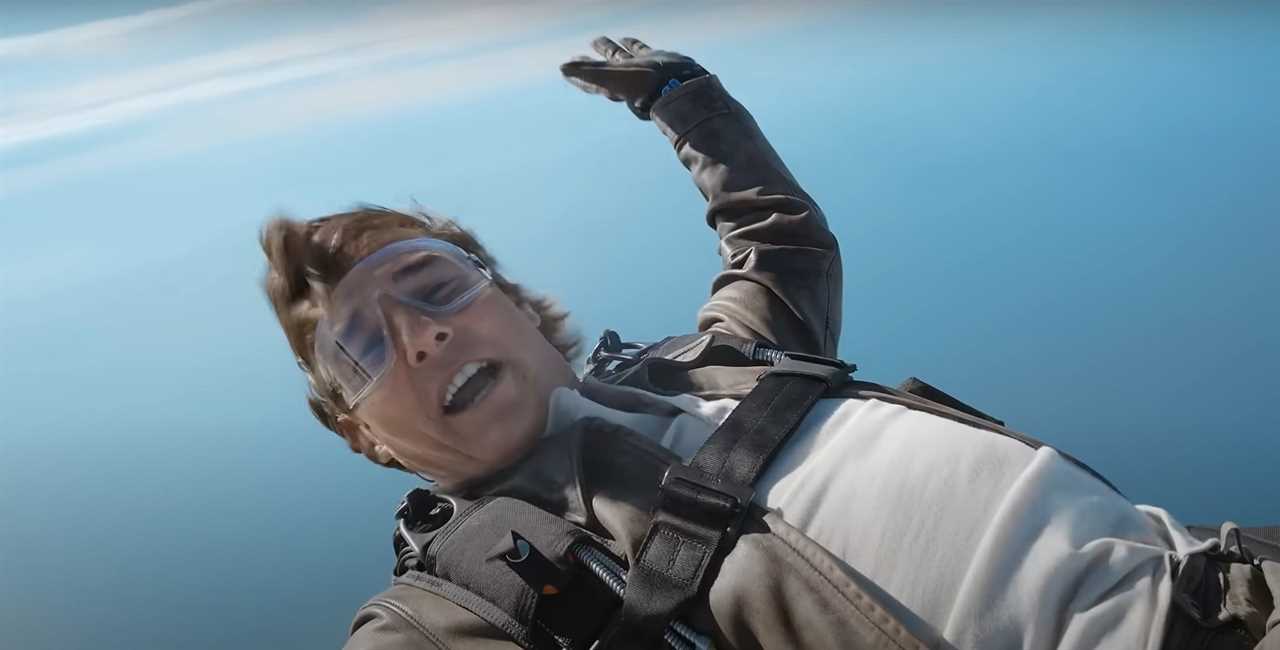 Tom Cruise skydives while delivering special announcement in YouTube video