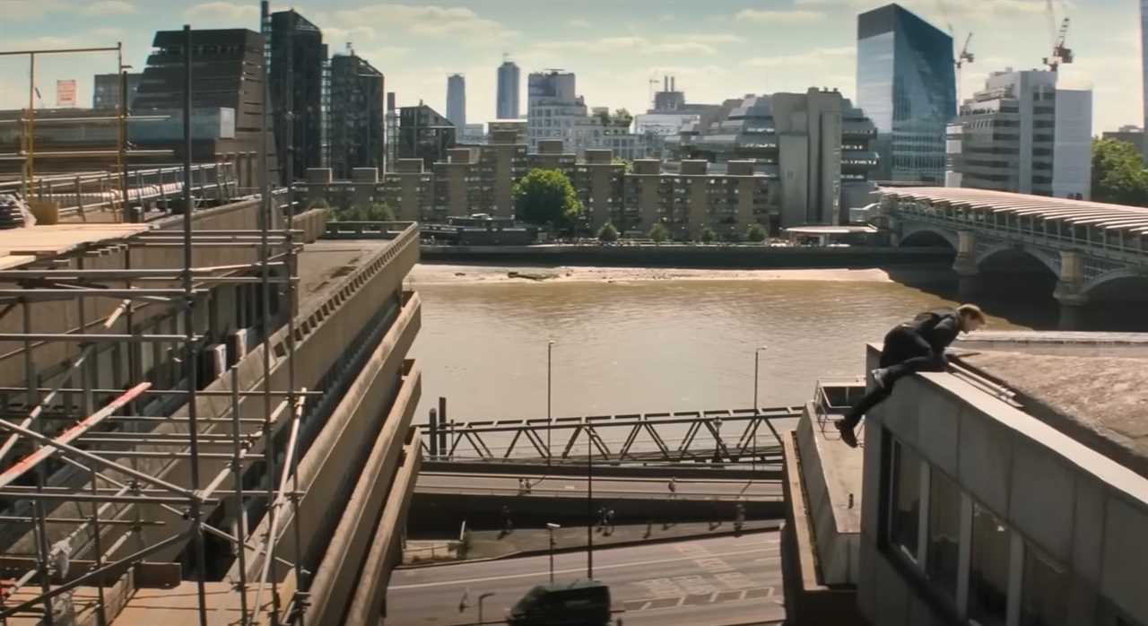 Tom Cruise injured himself jumping between buildings