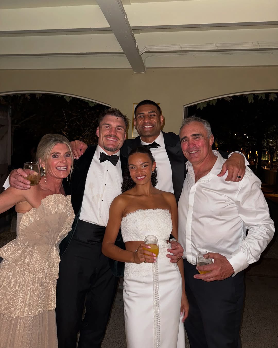 Angus Crichton shares photos from his wedding day