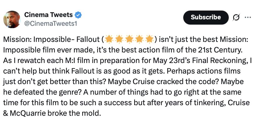 The Buzzmeter: Delusions About “Fascism” and Mission Impossible Hit Cannes