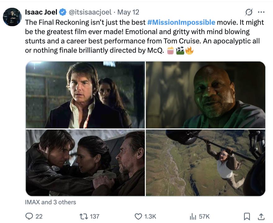 The Buzzmeter: Delusions About “Fascism” and Mission Impossible Hit Cannes