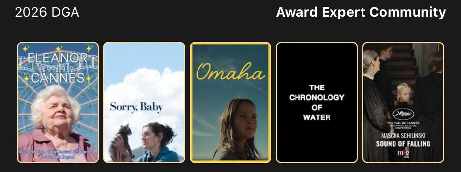 Nextgen Oscarwatcher: Cannes Preview, plus PGA and DGA early thoughts