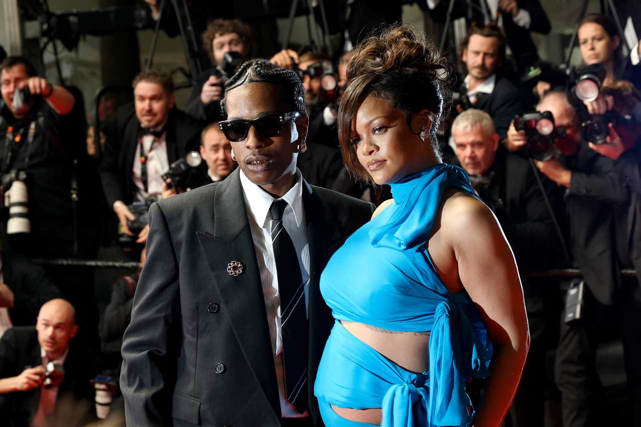 A$AP Rocky and Rihanna