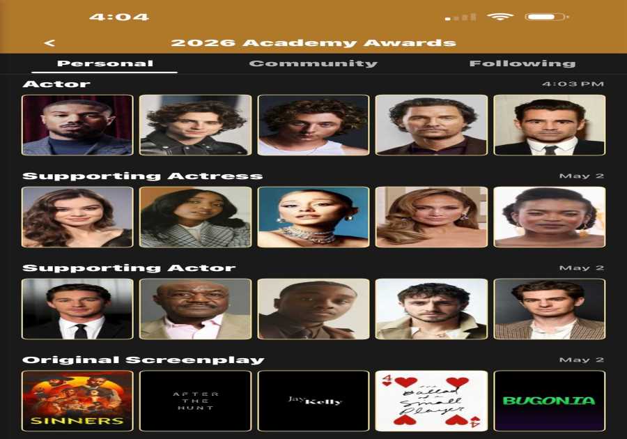 2026 Oscar Predictions: There’s Sinners and Everything Else