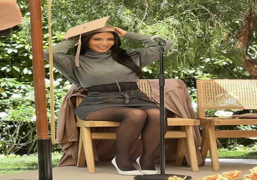 Kim Kardashian reflects on graduating from law school and admits there were 'moments of doubt and tears'