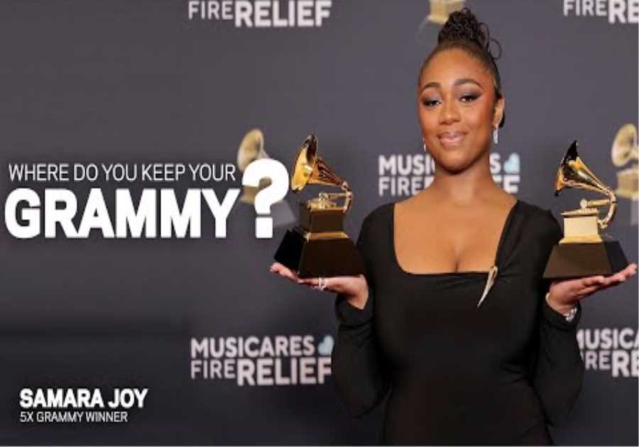 Why Samara Joy Keeps Her GRAMMYs At Her Parents' House | Where Do You Keep Your GRAMMY?