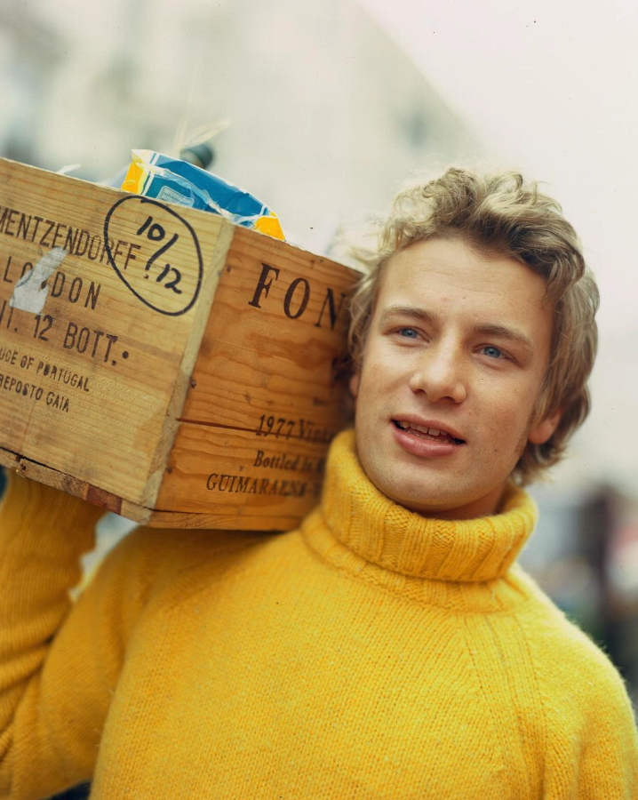 Jamie Oliver during his Naked Chef era.