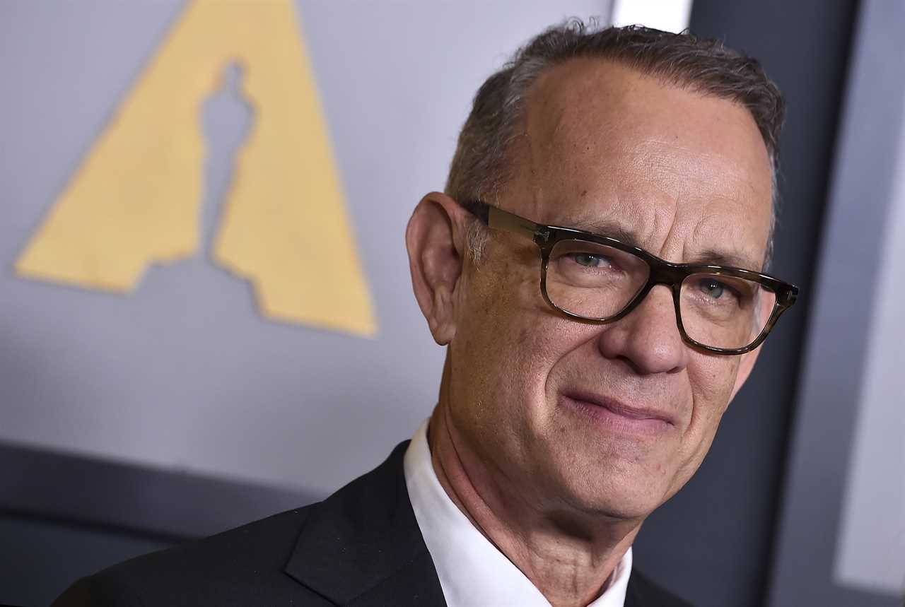 Tom Hanks arrives at the Governors Awards on Saturday, Nov. 19, 2022, at Fairmont Century Plaza in Los Angeles. (Photo by Jordan Strauss/Invision/AP)