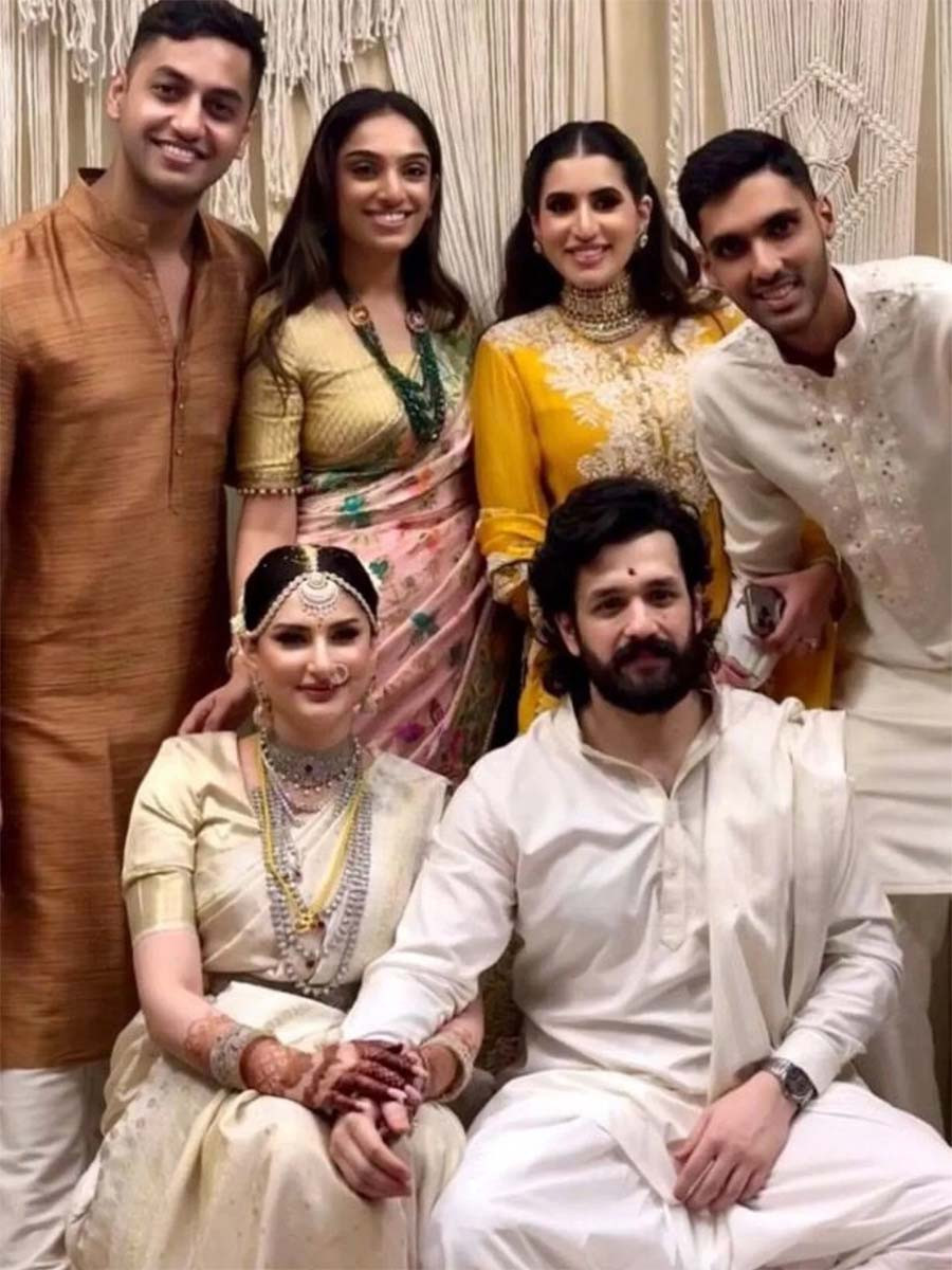 Akhil Akkineni & Zainab Ravdjee