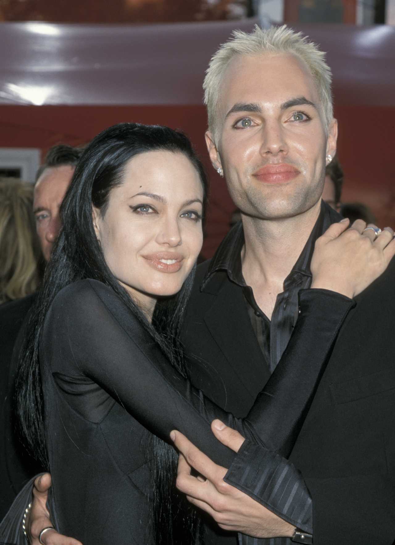 Angelina Jolie and James Haven arrive at the 72nd Annual Academy Awards.