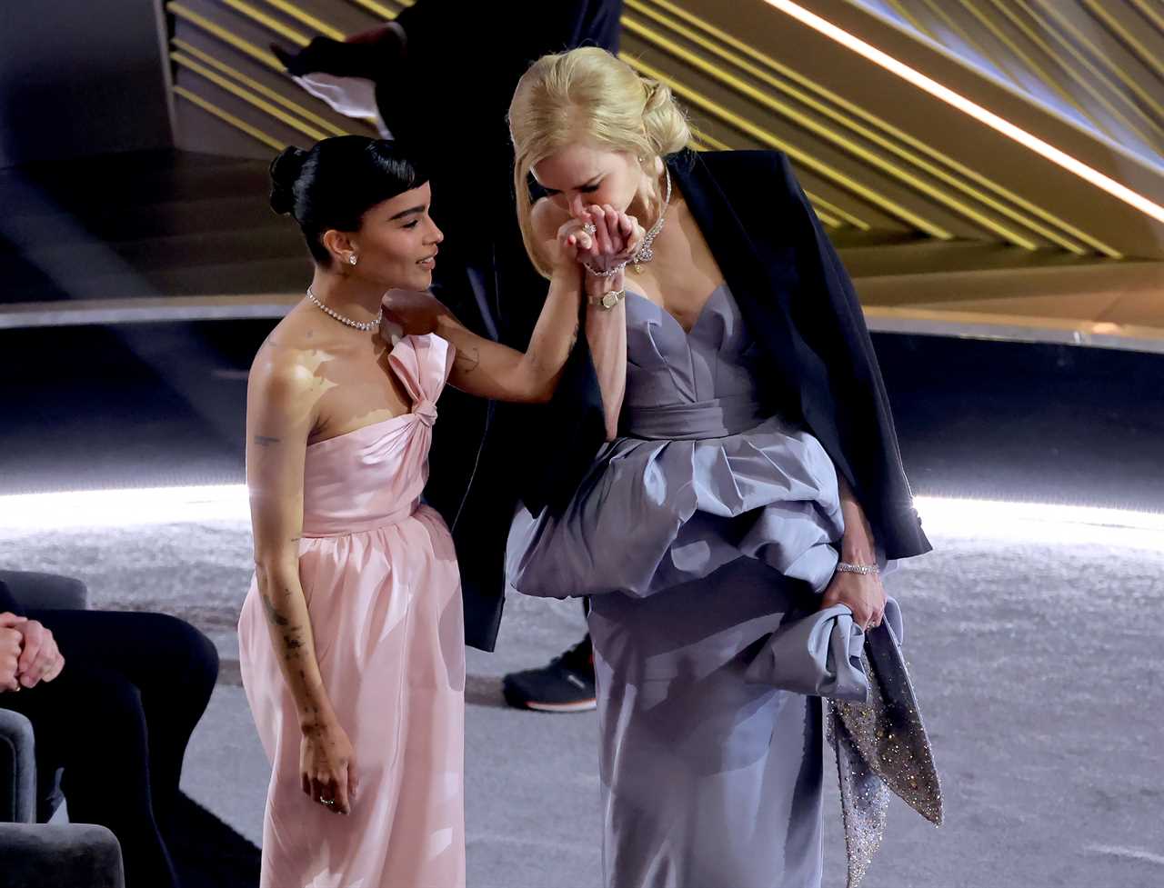Nicole Kidman and Zoe Kravitz