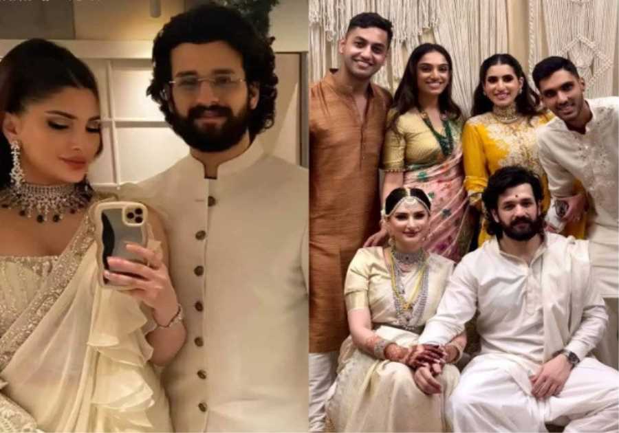 A love-filled affair: Akhil Akkineni and Zainab Ravdjeeï¿½s fairy-tale ceremony 