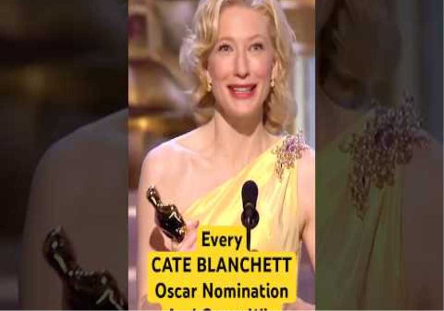 Every Cate Blanchett #Oscar Nomination And Winning Speeches (From ‘The Aviator’ & Beyond) #shorts