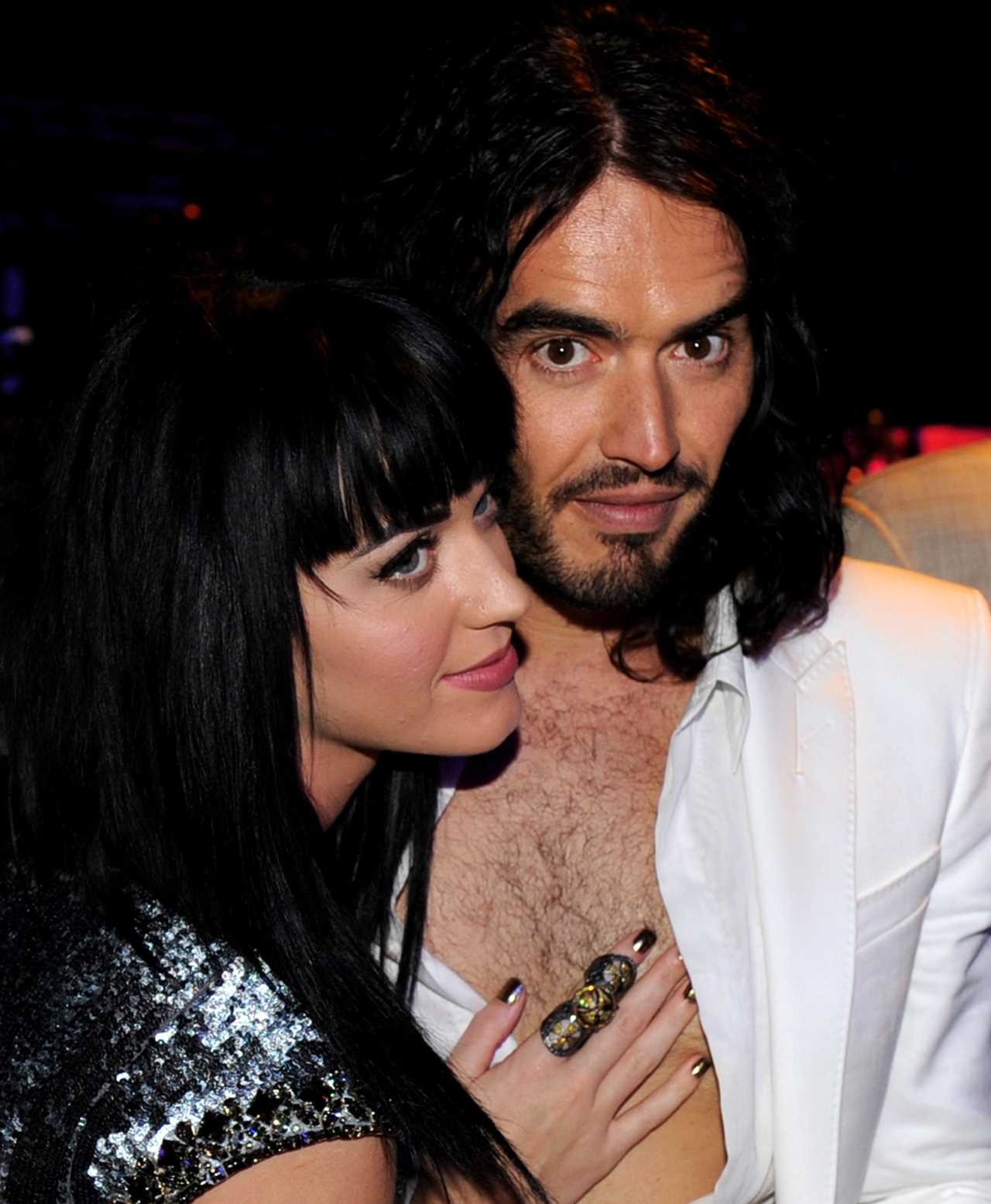 Katy Perry and Russel Brand