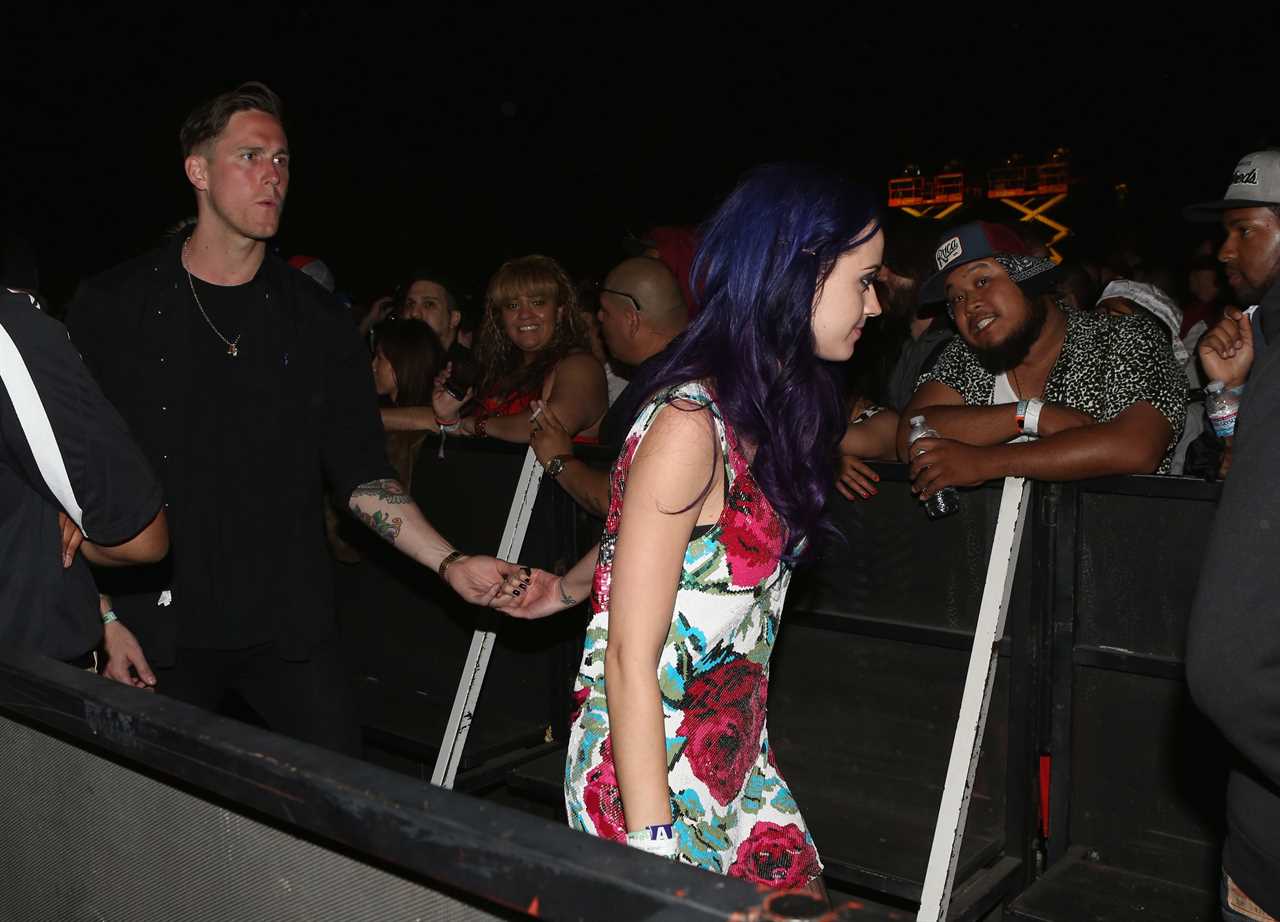 Robert Ackroy and Katy Perry