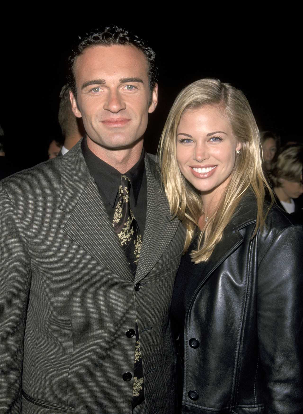 Julian McMahon and Brooke Burns during Cookies Fortune Los Angeles Premiere in Hollywood, California, United States.