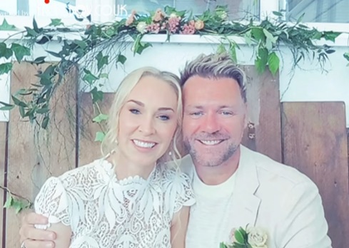 Singer Brian McFadden marries blogger after being forced to delay wedding