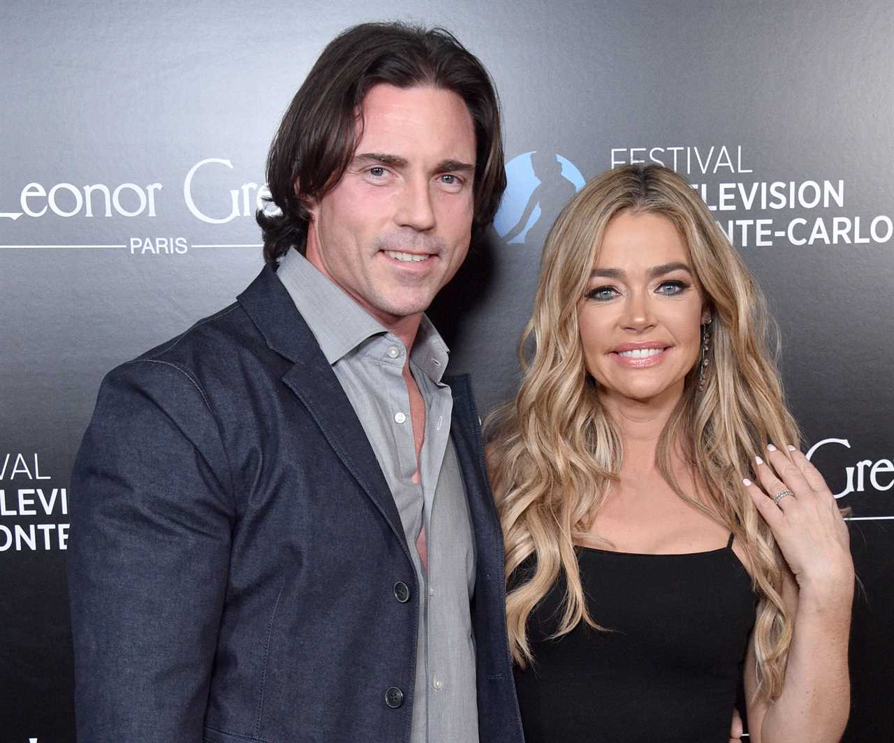WEST HOLLYWOOD, CALIFORNIA - FEBRUARY 05:  Denise Richards and Aaron Phypers attend the 60th Anniversary Party For The Monte-Carlo TV Festival at Sunset Tower Hotel on February 05, 2020 in West Hollywood, California. (Photo by Gregg DeGuire/Getty Images)