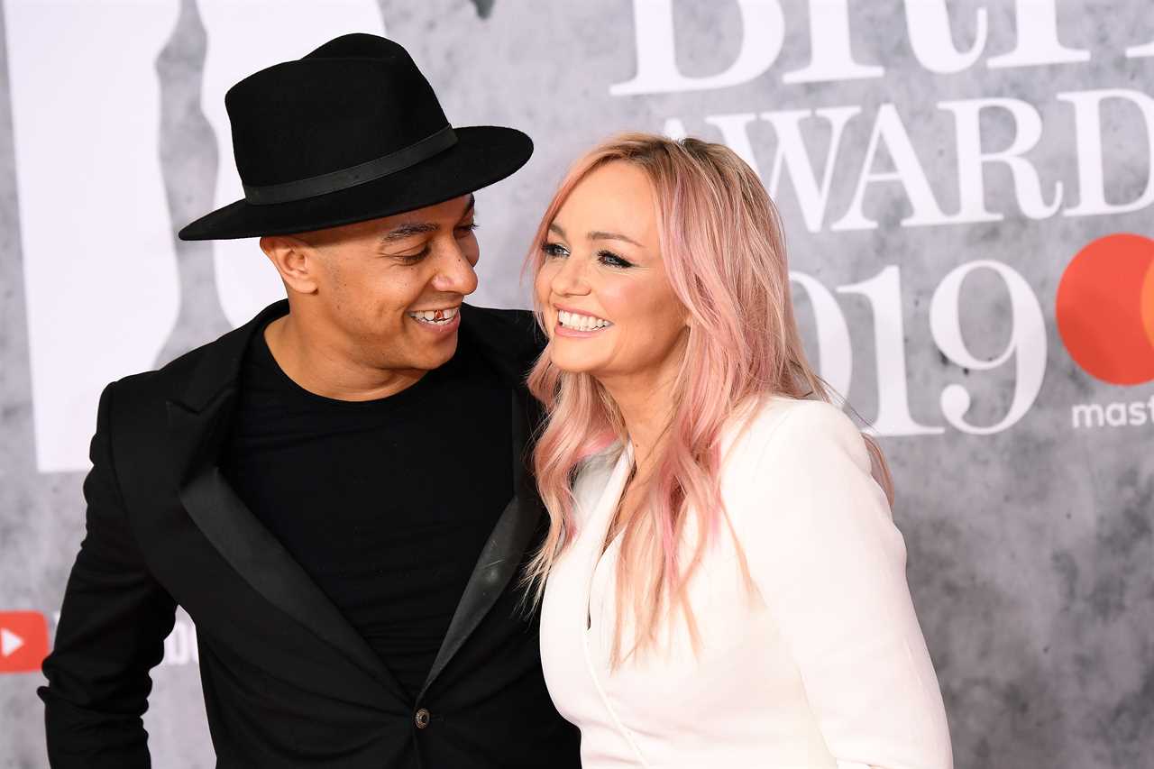 Emma Bunton and Jade Jones
