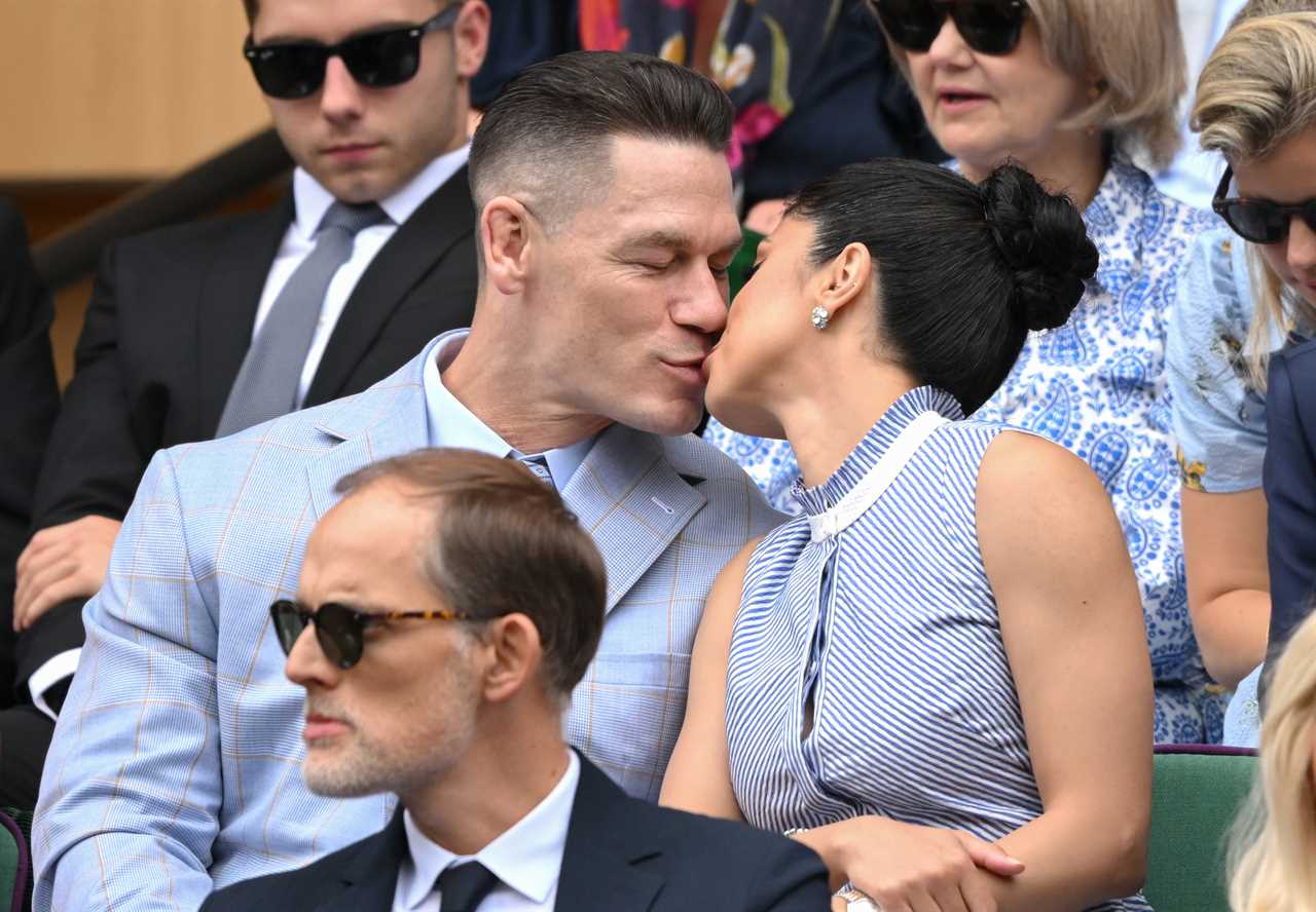 John Cena and Shay Shariatzadeh
