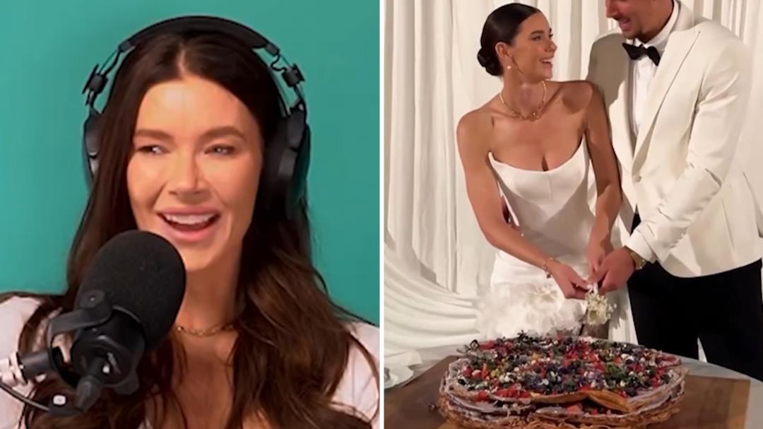 'Not what we ordered': Brittany Hockley's wedding cake flop