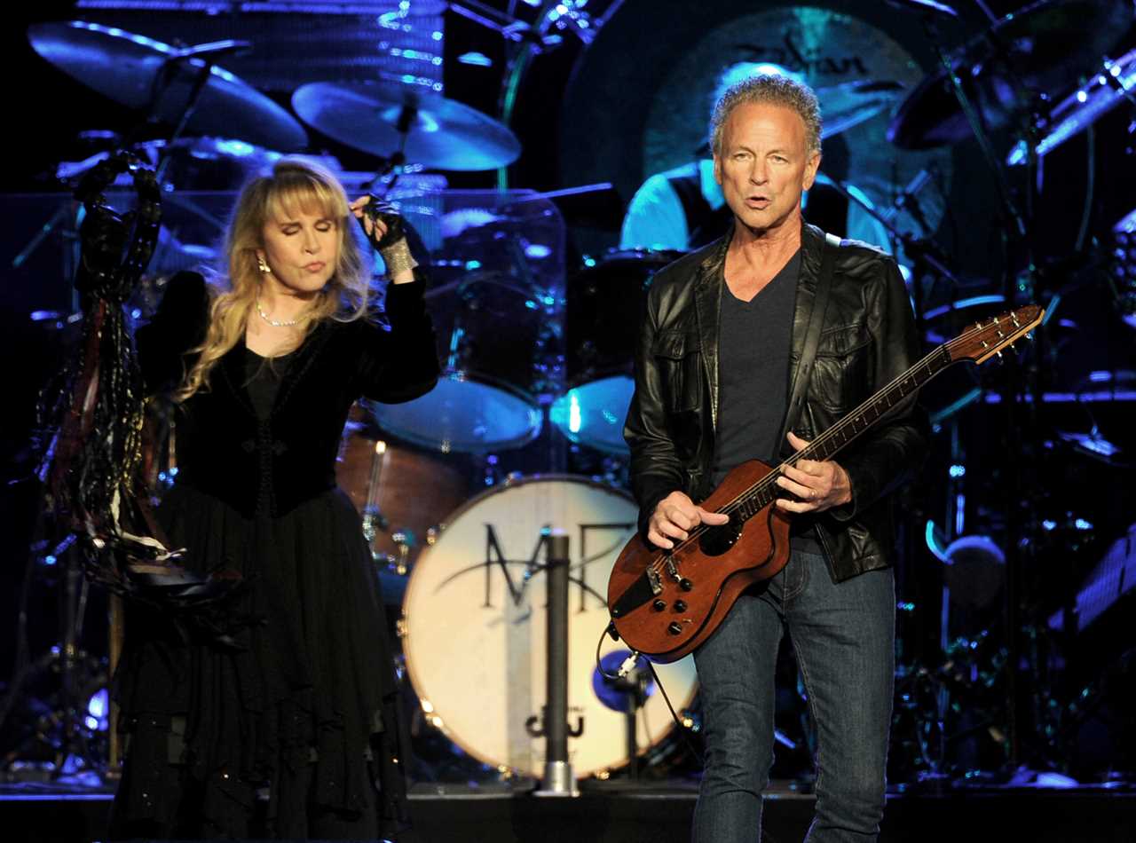 Stevie Nicks and Lindsey Buckingham