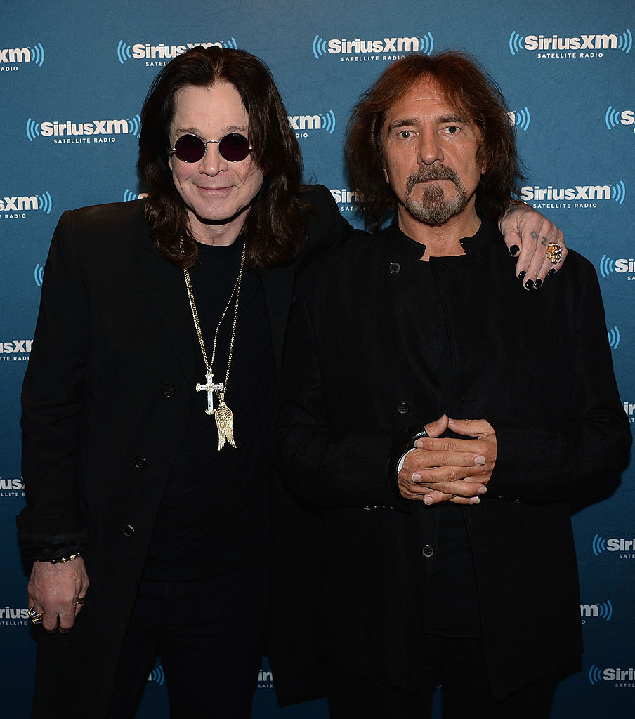 Ozzy Osbourne and Geezer Butler at The Angel Orensanz Foundation on June 11, 2013 in New York City.