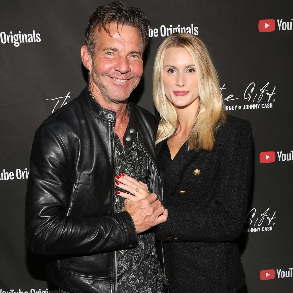 Dennis Quaid and Laura Savoie in November 10, 2019.