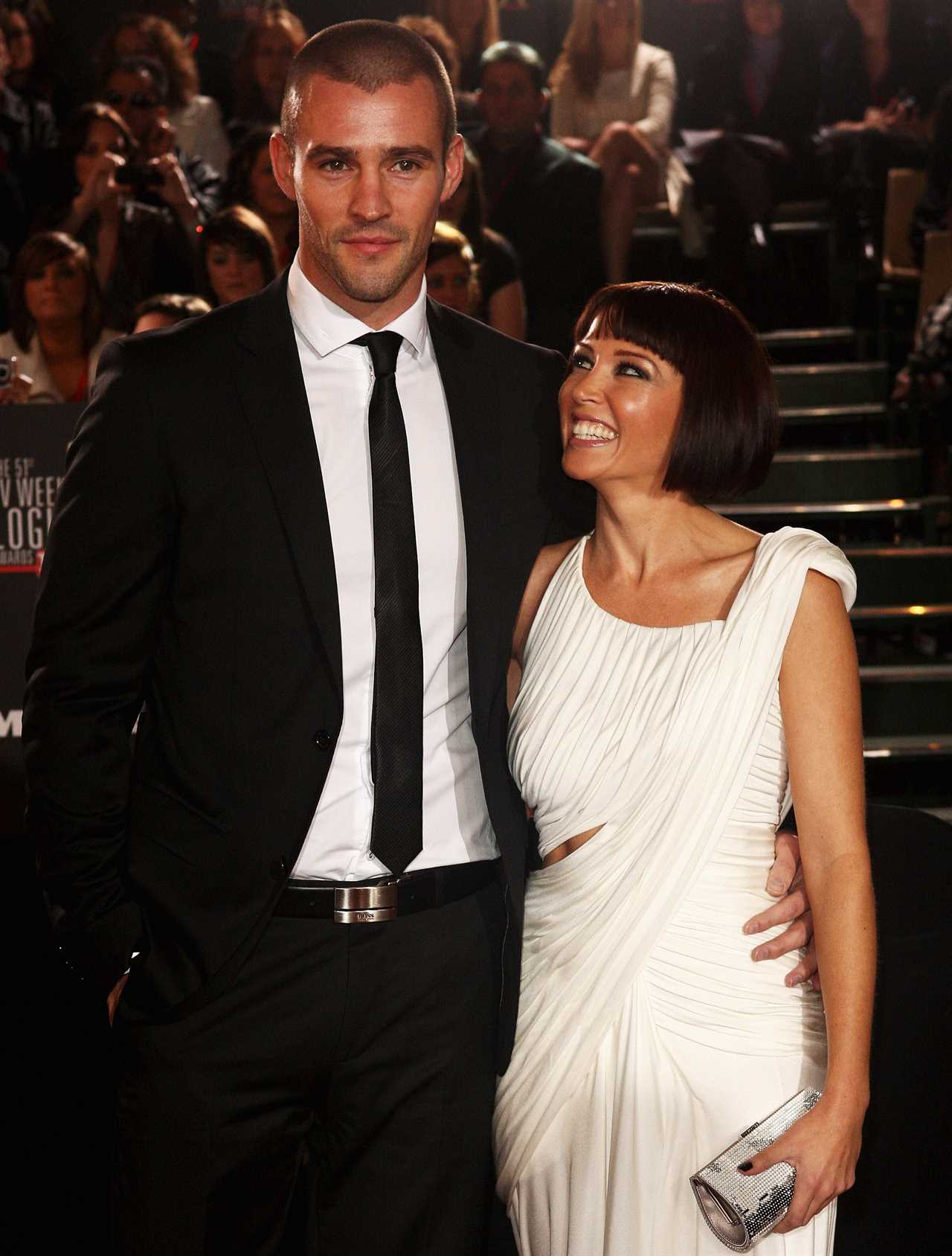 Dannii Minogue and Kris Smith