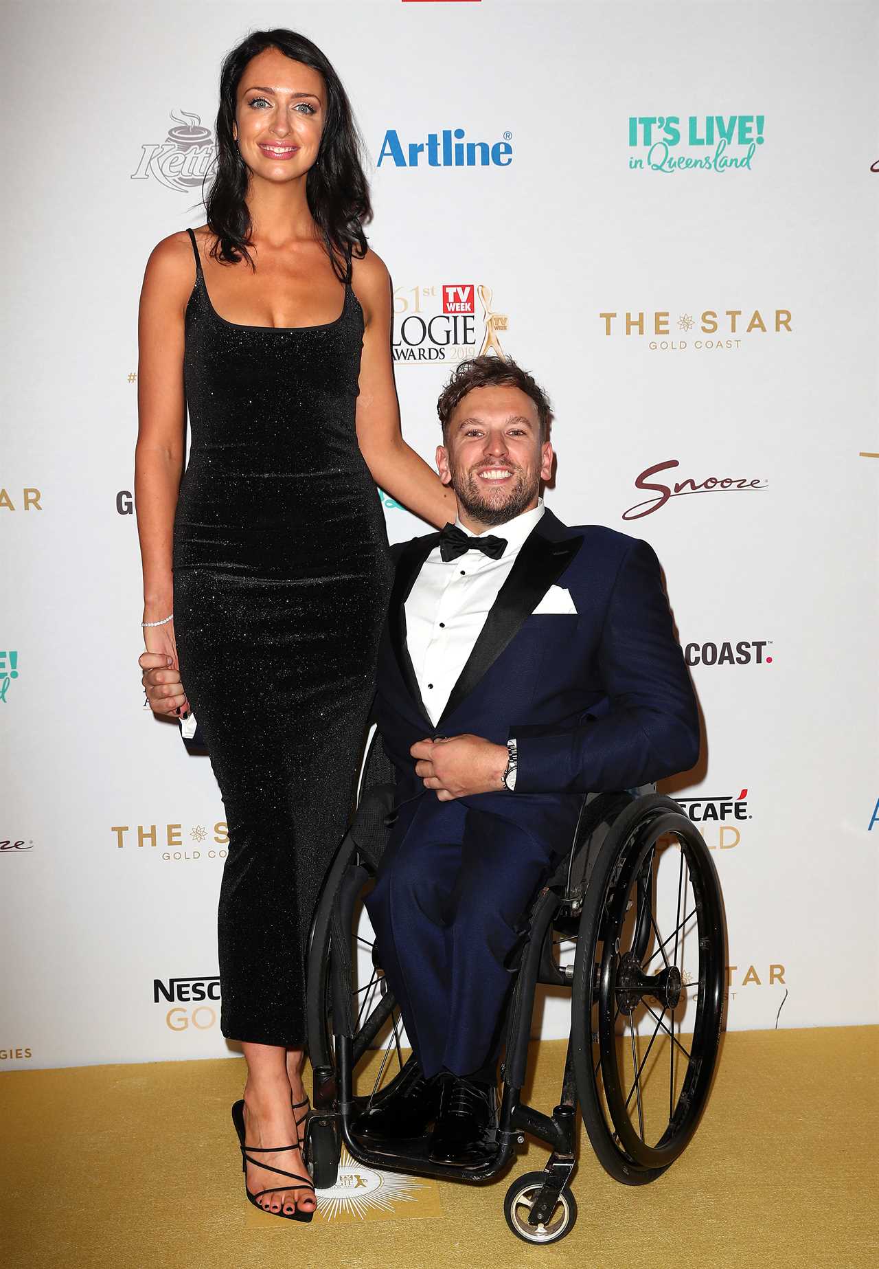 Chantelle Otten and Dylan Alcott: 2019 Logies