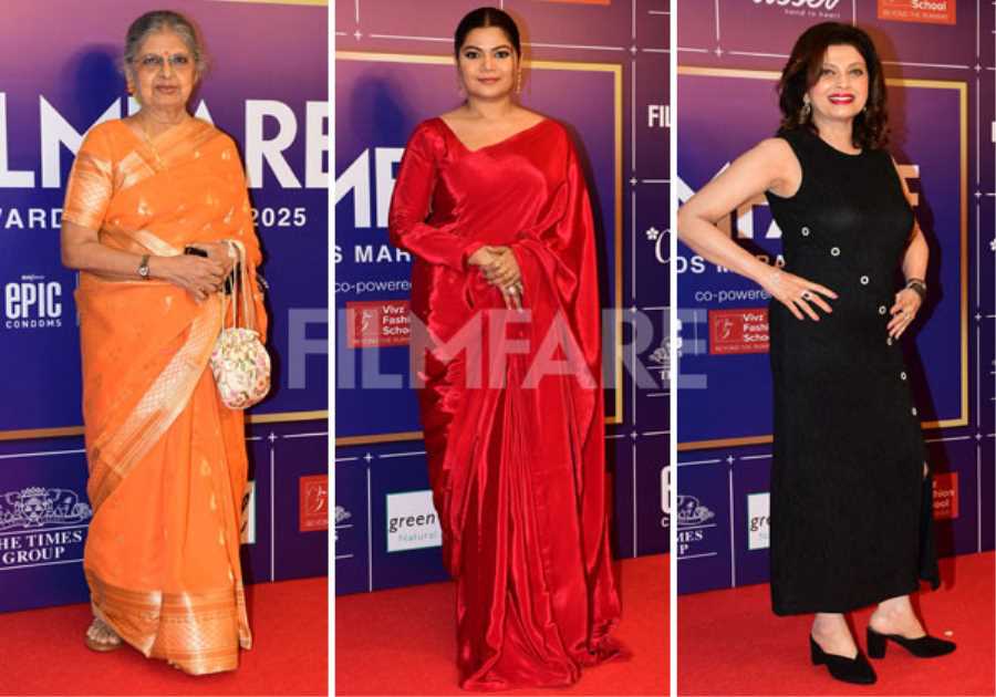 Filmfare Awards Marathi 2025: Namrata Sambherao Varsha Usgaonkar and More Walked The Red Carpet 