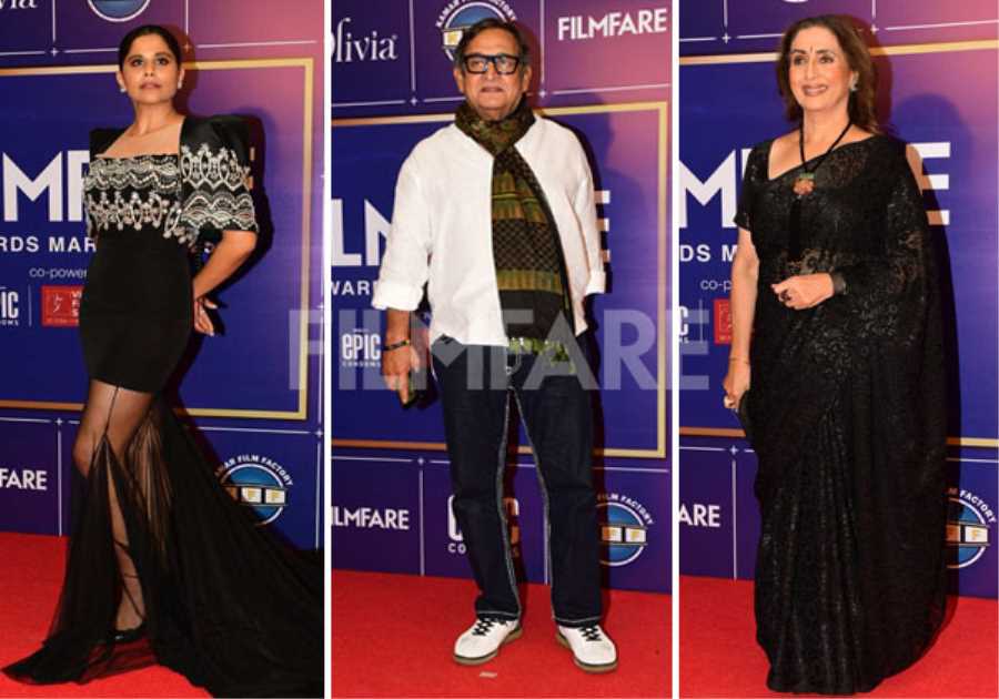 Filmfare Awards Marathi 2025: Saie Tamhankar Mahesh Manjrekar and More Walked The Red Carpet 