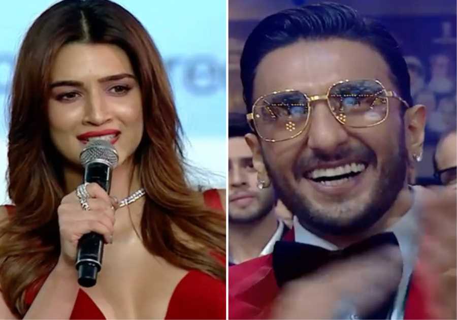 When Don 3 Co-stars Kriti Sanon and Ranveer Singh Manifested Working Together at Filmfare Awards 