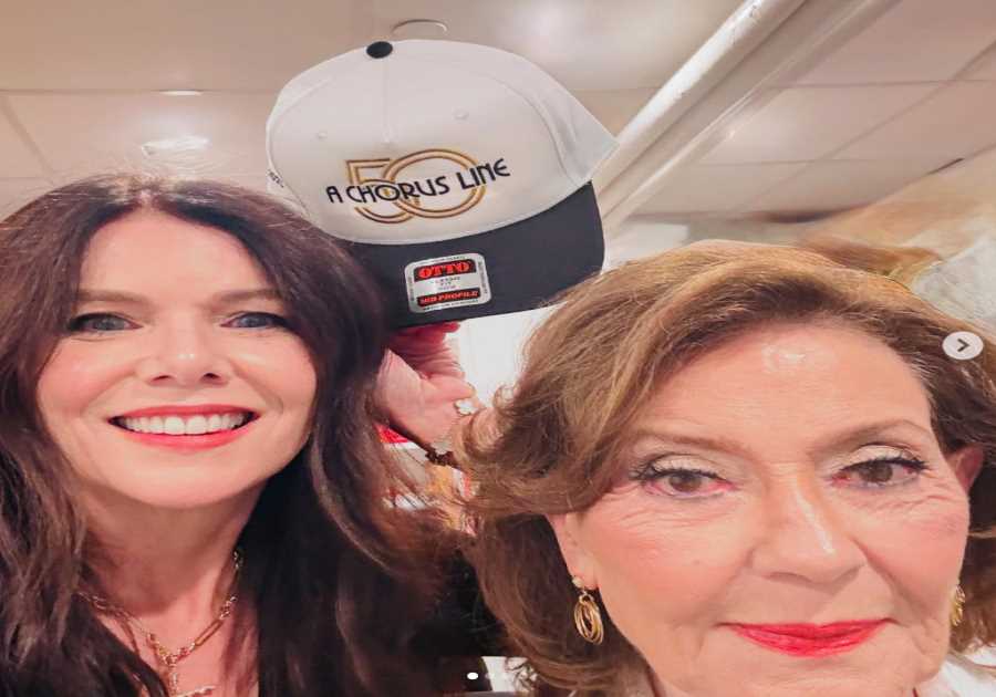 Gilmore Girls stars Lauren Graham and Kelly Bishop reunite at A Chorus Line 50th anniversary 