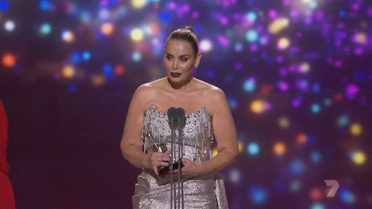 Jelena Djokic at the Logies