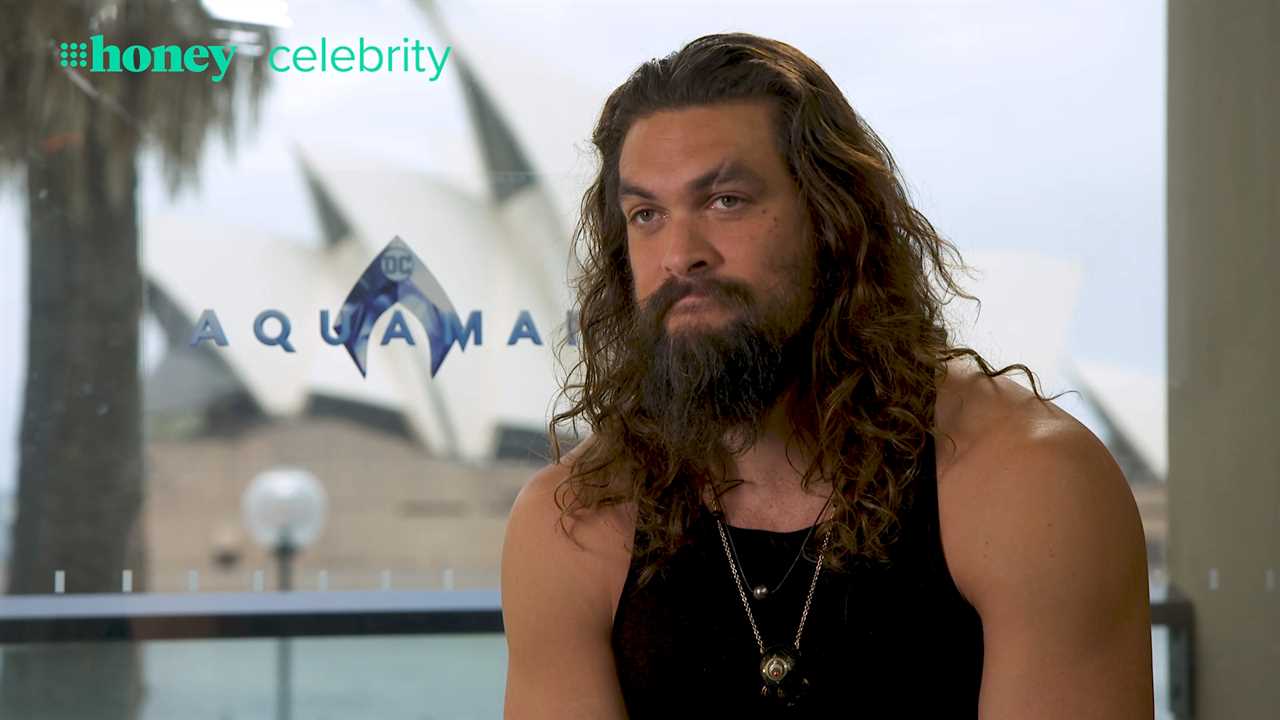 Jason Momoa thought of his kids while filming emotional scenes in 'Aquaman'