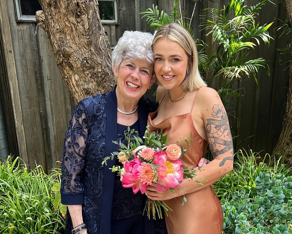 Sydney Pitt shares tribute to her grandma, Jane Pitt