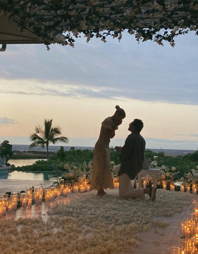 sophie Richie beautful proposal in Hawaii 