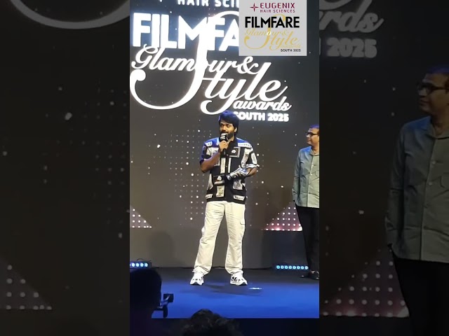 Anil Ravipudi Wins Most Stylish Director | Eugenix Filmfare Glamour and Style Awards 2025