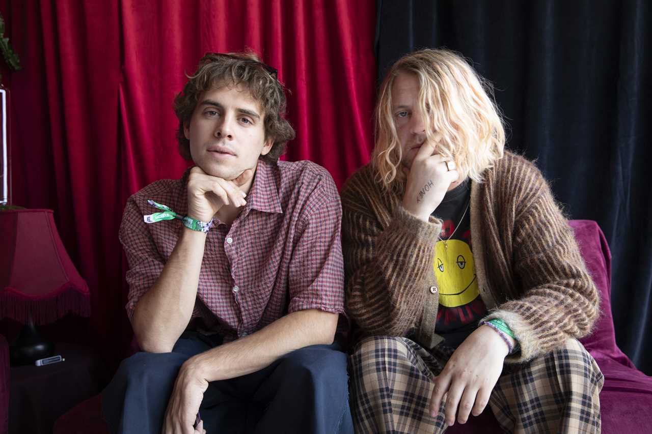Otis Pavlovic and Royel Maddell of Royel Otis