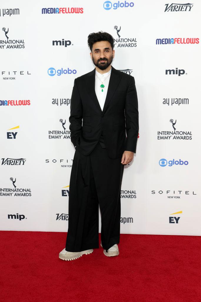 NEW YORK, NEW YORK - NOVEMBER 25: Vir Das attends the 52nd International Emmy Awards at New York Hilton on November 25, 2024 in New York City. (Photo by Dia Dipasupil/Getty Images)